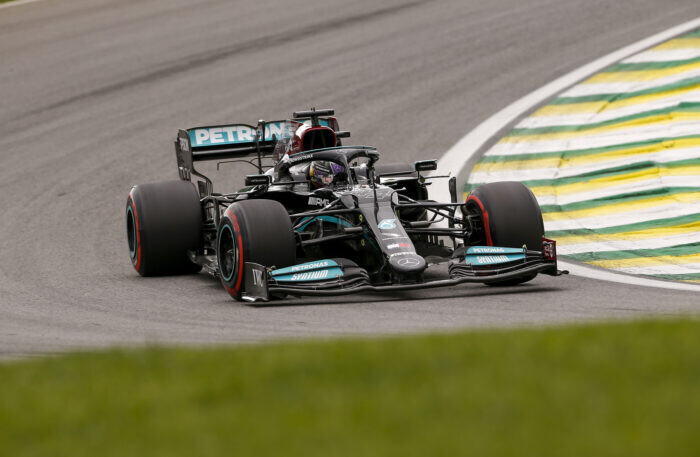 Lewis Hamilton / Mercedes / Brazilie / Interlagos /2021