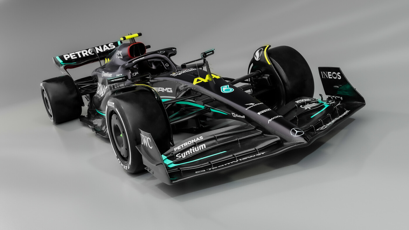Mercedes W14 launch