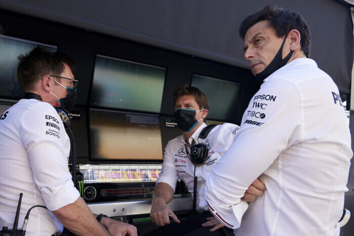Toto Wolff / Mercedes / Hongarije / 2021