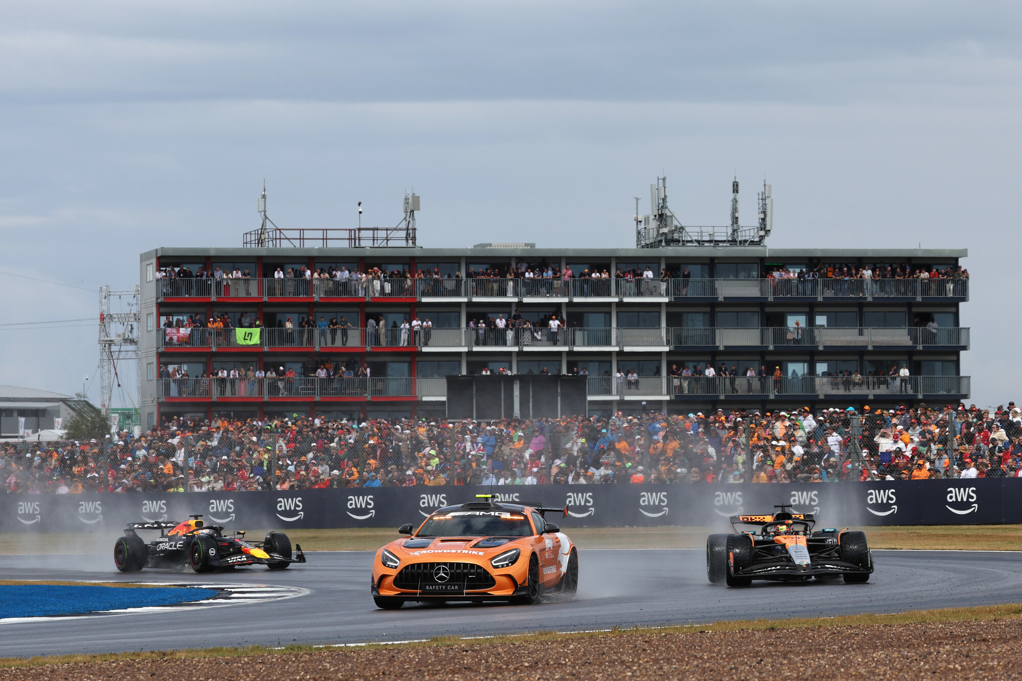 Max Verstappen en Oscar Piastri - GP Groot-Brittannië 2025