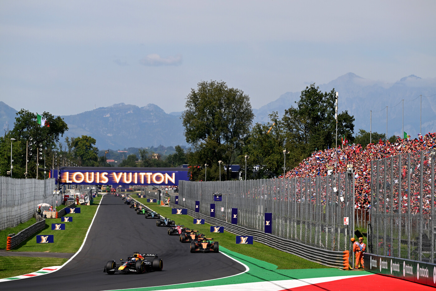 Openingsfase F1 Grand Prix van Italië 2025