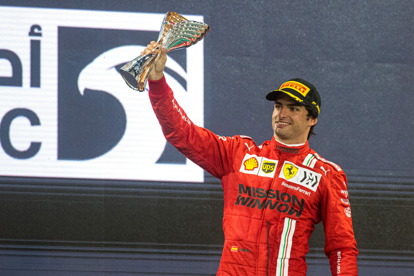 Sainz Abu Dhabi 2021