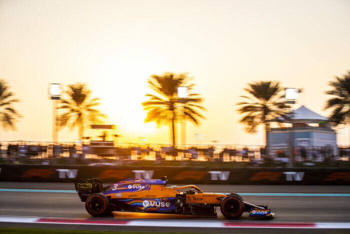 Daniel Ricciardo / McLaren / Abu Dhabi / 2021