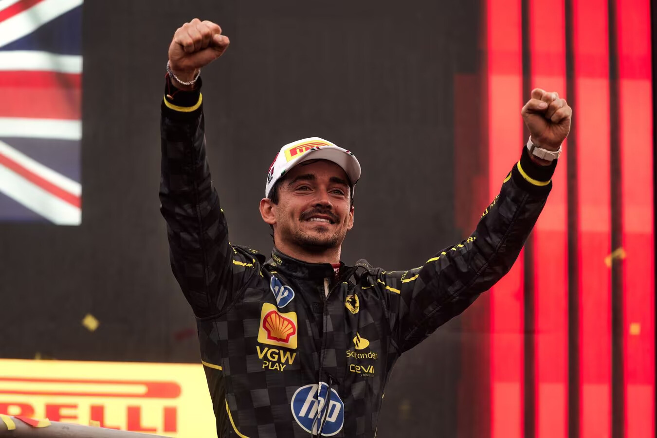Leclerc in Monza