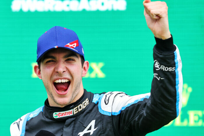 Esteban Ocon / Alpine / Hongarije / Budapest /2021