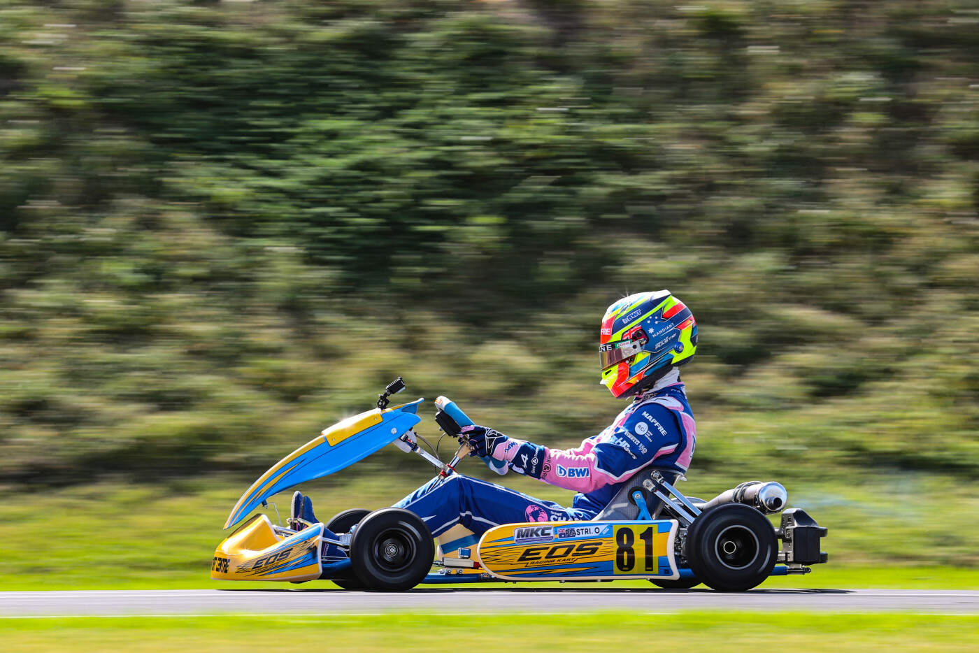 Oscar Piastri in Melbourne karts 2022