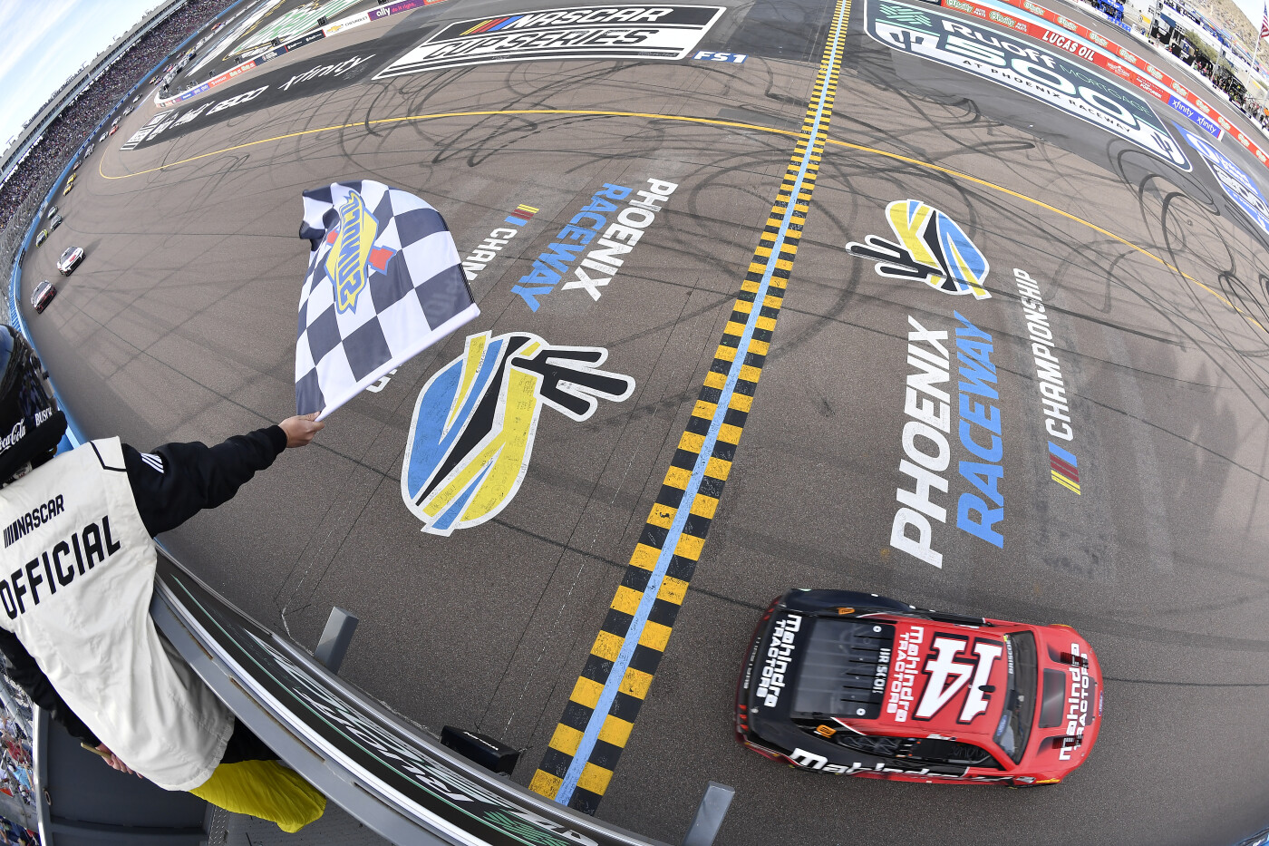 Finish Phoenix Raceway NASCAR