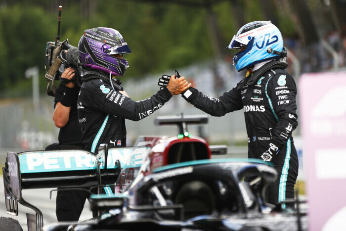 Lewis Hamilton / Valtteri Bottas / Spielberg / Oostenrijk / 2021