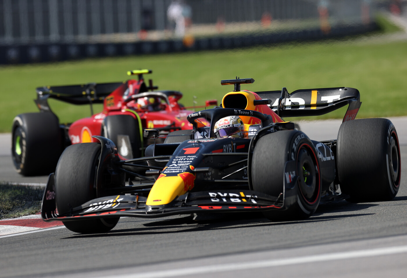 Verstappen Sainz - Canada 2022