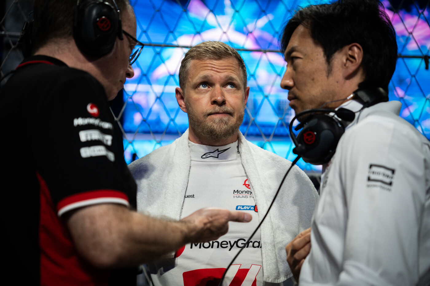 magnussen komatsu Jeddah