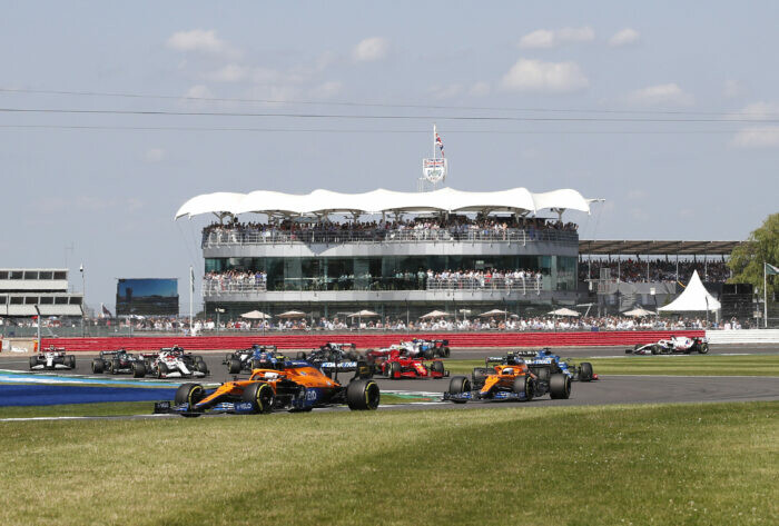 Daniel Ricciardo / Lando Norris / McLaren / Silverstone / Groot BrittanniÃ« / 2021