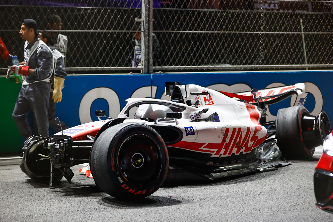 Schumacher crash Saudi-Arabia