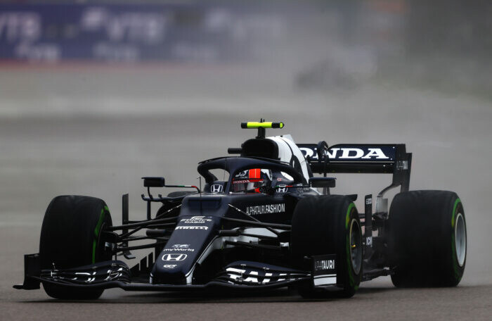 Pierre Gasly / AlphaTauri / Rusland / Sotsji / Formule 1 / 2021