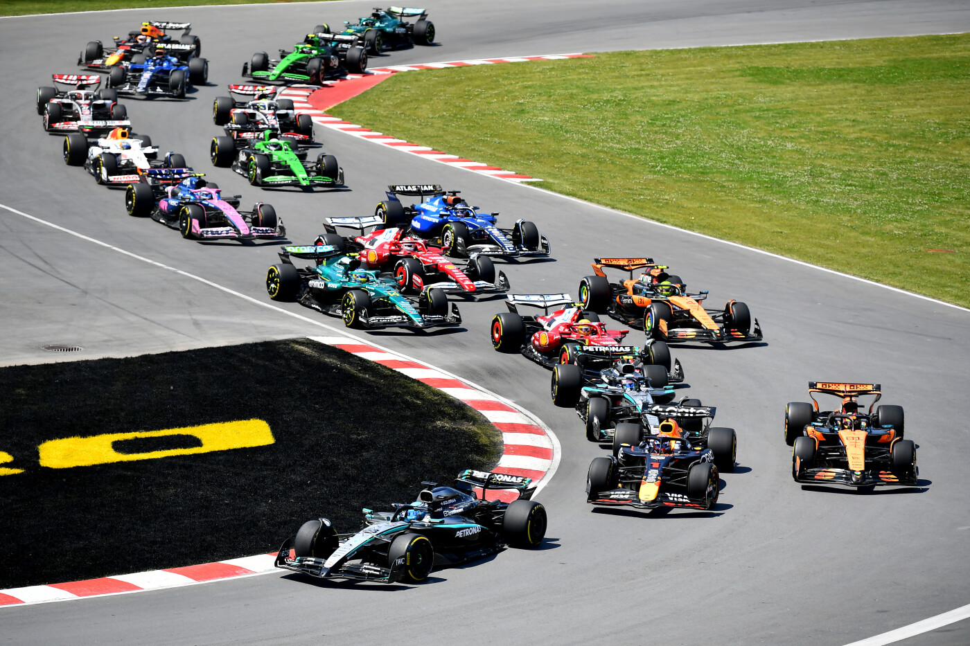 F1 GP Oostenrijk 2025 - Racestart