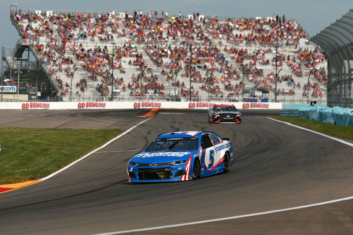 Nascar in actie op Watkins Glen