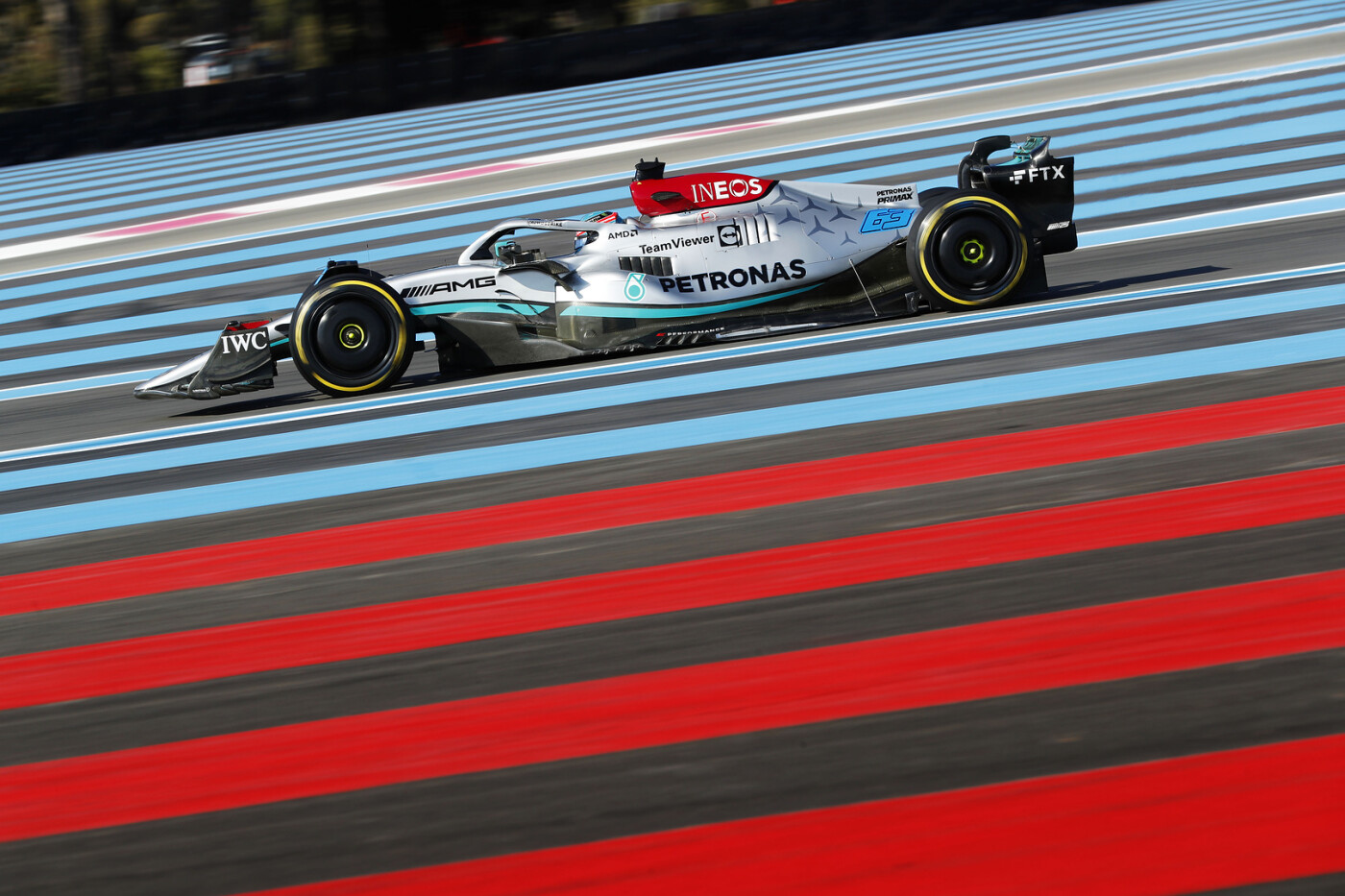 Lewis Hamilton Frankrijk vrijdag
