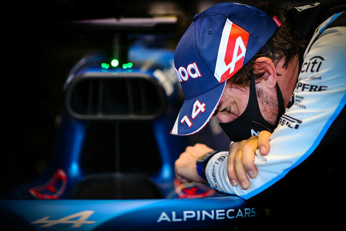 Fernando Alonso / Alpine F1 / Monte Carlo / Monaco / 2021