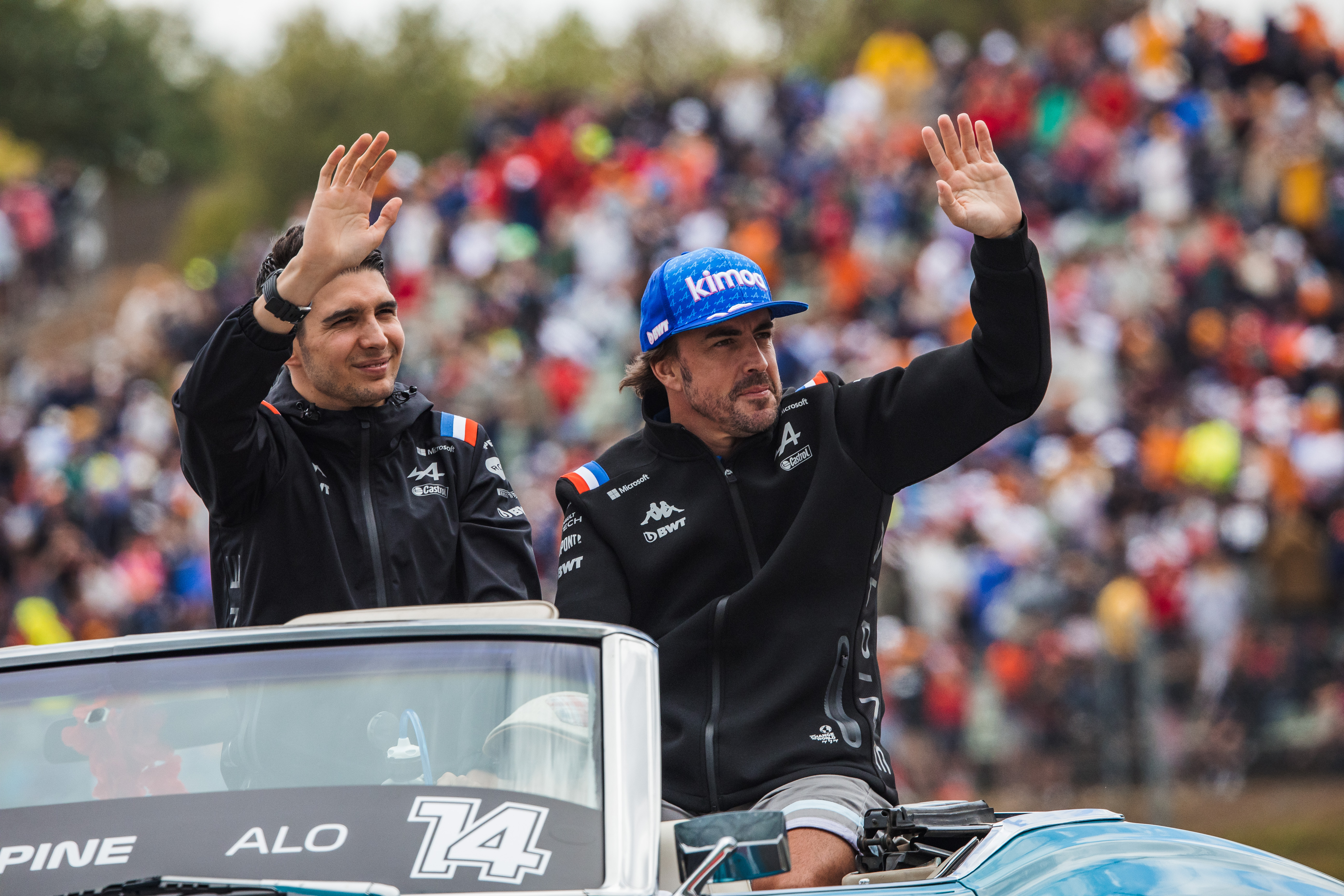 Esteban Ocon Fernando Alonso Alpine